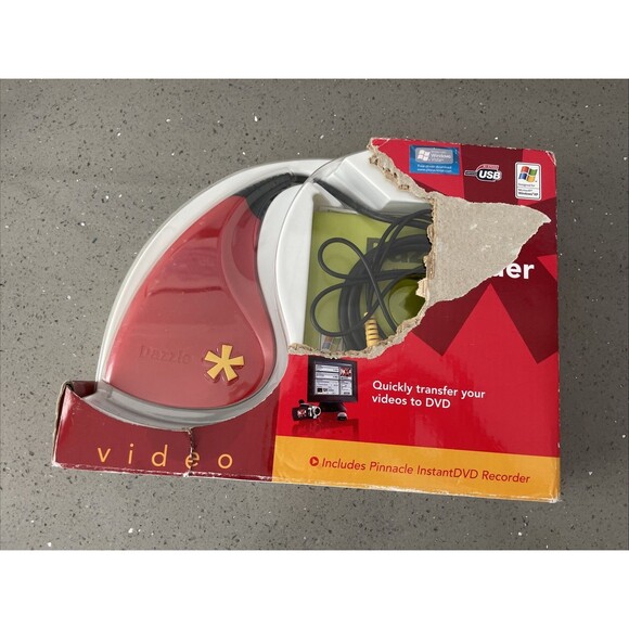 Pinnacle Dazzle DVD Recorder Video Capture PC USB DVC101 Rev 1.1 NTSC PAL Svideo - Picture 1 of 10